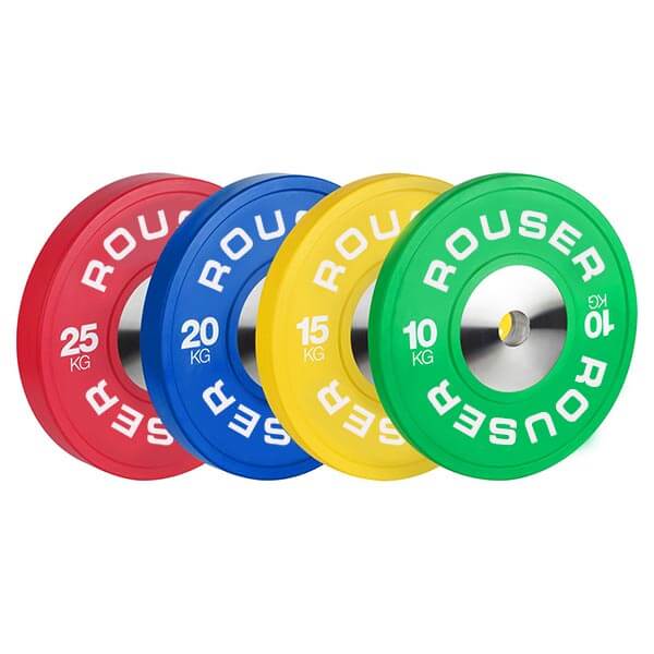 Rouser 10kg 15kg 20kg 25kg Competition Bumpers Plates Supplier