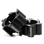 Rouser Black Aluminum Barbell Collars