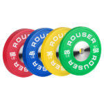 Rouser High Quality 25LB 35LB 45LB 55LB Competition Bumpers Plates