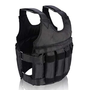 Rouser Black Strength Training Weight Vests