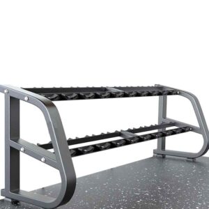 Rouser Double Tier 10 Pairs Dumbbell Rack Factory