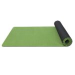 Rouser Green Eco-friendly Foldable Fitness TPE Yoga Mat