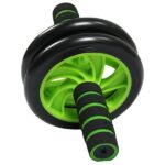 Rouser Green High Quality Dual Wheel Ab Roller For Abdominal Training