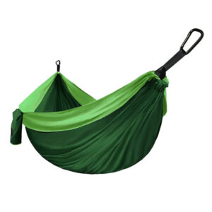 Rouser Green Portable Outdoor Hiking Nylon Waterproof Hammock Bed
