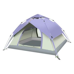 Rouser Purple Double Layer Waterproof Glamping Tent
