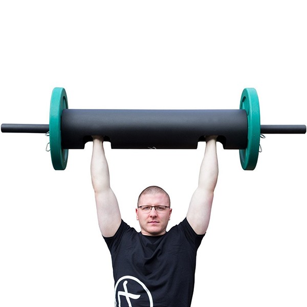 Titan Fitness Rackable Strongman Log Bar, Powerlifting Log Press Competition 1000