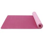 Rouser Red Eco-friendly Foldable Fitness TPE Yoga Mat