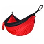 Rouser Red Portable Outdoor Hiking Nylon Waterproof Hammock Bed