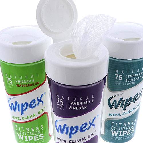 Tool 1 Professional fitness wipes to clean your barbell bar