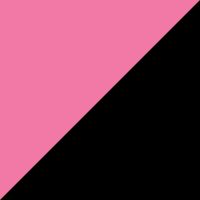 Pink+Black Zinc Barbell Bar