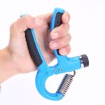 Rouser Adjustable Hand Grip Fitness Accessories Blue