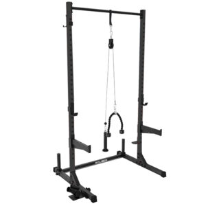 Rouser Black Squat Rack R1 Plus