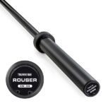 Rouser Black Zinc 20KG Men Training Barbell Bar