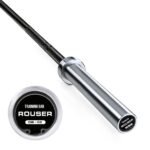 Rouser Black Zinc And Hard Chrome 20KG Women Training Barbell Bar